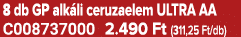 8 db GP alk li ceruzaelem ULTRA AA C008737000 2.490 Ft (311,25 Ft/db)