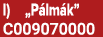 I) „P lm k” C009070000