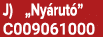 J) „Ny rut ” C009061000