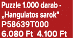 Puzzle 1.000 darab „Hangulatos sarok” P58639T000 6.080 Ft 4.100 Ft