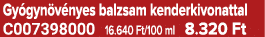 Gy gyn v nyes balzsam kenderkivonattal C007398000 16.640 Ft/100 ml 8.320 Ft