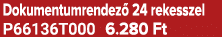 Dokumentumrendez 24 rekesszel P66136T000 6.280 Ft