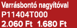 Varr sbont nagy t val P11404T000 2.060 Ft 1.680 Ft