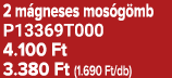 2 m gneses mos g mb P13369T000 4.100 Ft 3.380 Ft (1.690 Ft/db)