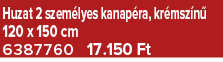 Huzat 2 szem lyes kanap ra, kr msz n 120 x 150 cm 6387760 17.150 Ft