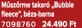 M sz rme takar „Bubble fleece”, b zs barna 7098760 24.490 Ft