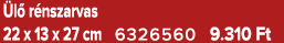  l r nszarvas 22 x 13 x 27 cm 6326560 9.310 Ft