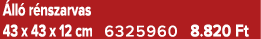  ll r nszarvas 43 x 43 x 12 cm 6325960 8.820 Ft