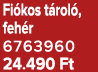 Fi kos t rol , feh r 6763960 24.490 Ft