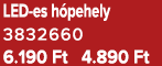 LED es h pehely 3832660 6.190 Ft 4.890 Ft