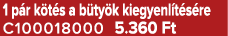 1 p r k t s a b ty k kiegyenl t s re C100018000 5.360 Ft