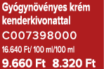 Gy gyn v nyes kr m kenderkivonattal C007398000 16.640 Ft/ 100 ml/100 ml 9.660 Ft 8.320 Ft