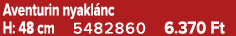 Aventurin nyakl nc H: 48 cm 5482860 6.370 Ft