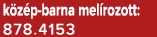 k z p barna mel rozott: 878.4153
