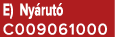E) Ny rut C009061000