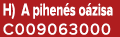 H) A pihen s o zisa C009063000