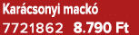 Kar csonyi mack 7721862 8.790 Ft