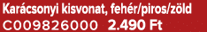 Kar csonyi kisvonat, feh r/piros/z ld C009826000 2.490 Ft