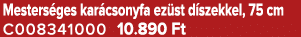 Mesters ges kar csonyfa ez st d szekkel, 75 cm C008341000 10.890 Ft