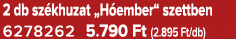 2 db sz khuzat „H ember“ szettben 6278262 5.790 Ft (2.895 Ft/db)