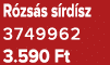 R zs s s rd sz 3749962 3.590 Ft