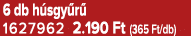 6 db h sgy r 1627962 2.190 Ft (365 Ft/db)