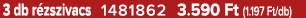 3 db r zszivacs 1481862 3.590 Ft (1.197 Ft/db)