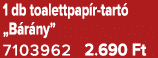 1 db toalettpap r tart „B r ny” 7103962 2.690 Ft