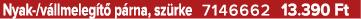 Nyak /v llmeleg t p rna, sz rke 7146662 13.390 Ft