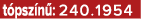 t psz n : 240.1954