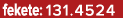 fekete: 131.4524