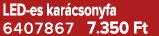 LED es kar csonyfa 6407867 7.350 Ft