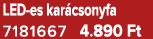 LED es kar csonyfa 7181667 4.890 Ft