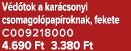 V d tok a kar csonyi csomagol pap roknak, fekete C009218000 4.690 Ft 3.380 Ft