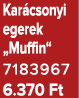 Kar csonyi egerek „Muffin“ 7183967 6.370 Ft