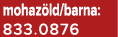 mohaz ld/barna: 833.0876