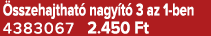  sszehajthat nagy t  3 az 1 ben 4383067 2.450 Ft