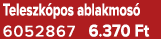 Teleszk pos ablakmos 6052867 6.370 Ft