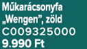 M kar csonyfa „Wengen”, z ld C009325000 9.990 Ft