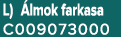 L) lmok farkasa C009073000