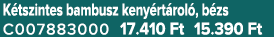 K tszintes bambusz keny rt rol , b zs C007883000 17.410 Ft 15.390 Ft