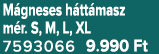 M gneses h tt masz m r. S, M, L, XL 7593066 9.990 Ft