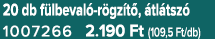 20 db f lbeval r gz t ,  tl tsz  1007266 2.190 Ft (109,5 Ft/db)