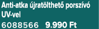 Anti atka jrat lthet  porsz v  UV vel 6088566 9.990 Ft