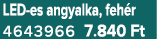 LED es angyalka, feh r 4643966 7.840 Ft