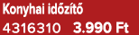 Konyhai id z t 4316310 3.990 Ft