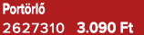 Port rl 2627310 3.090 Ft