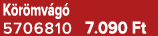 K r mv g 5706810 7.090 Ft