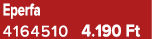 Eperfa 4164510 4.190 Ft