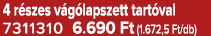 4 r szes v g lapszett tart val 7311310 6.690 Ft (1.672,5 Ft/db)
